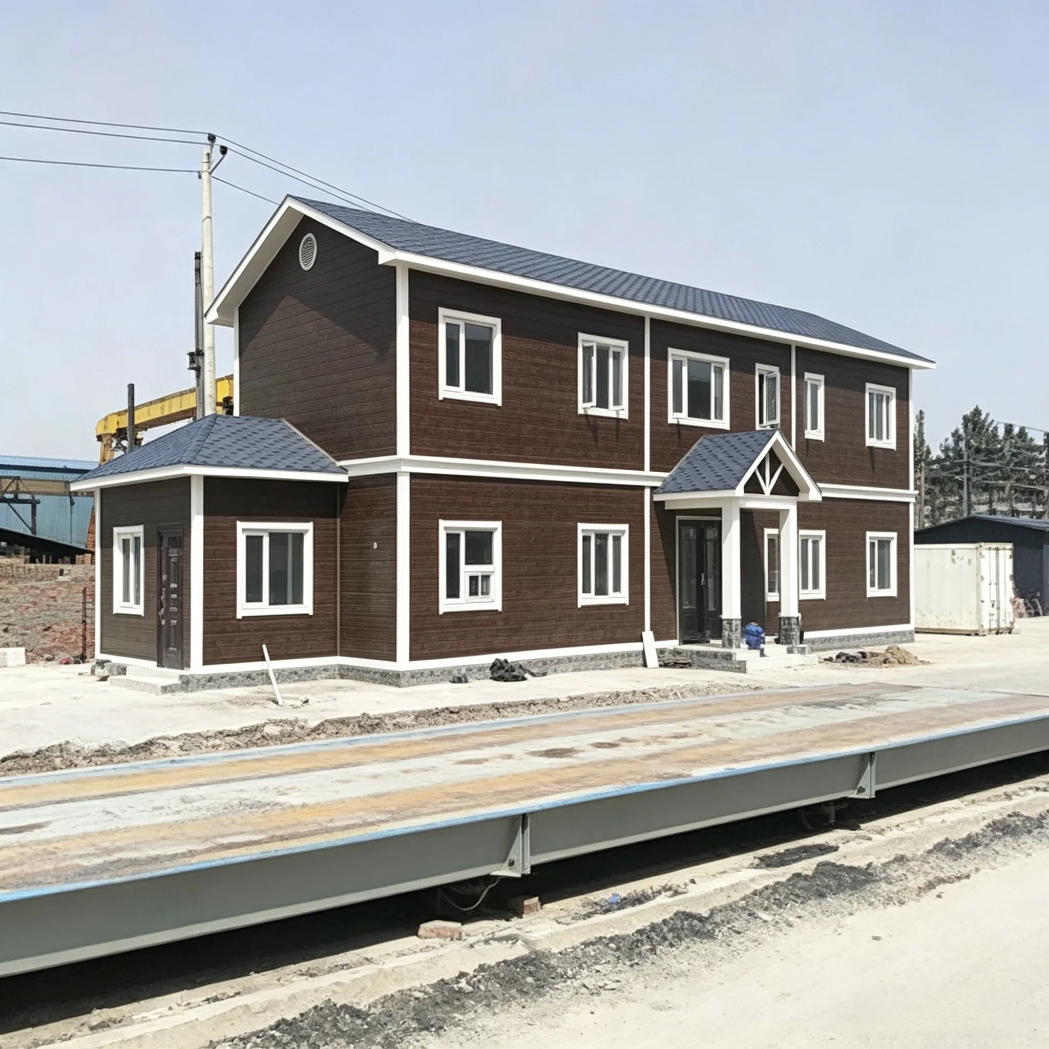 Prefabricated Modular Light Steel Villa Prefab House Quick Installation For Site Camp Housing Wholesale Buyers