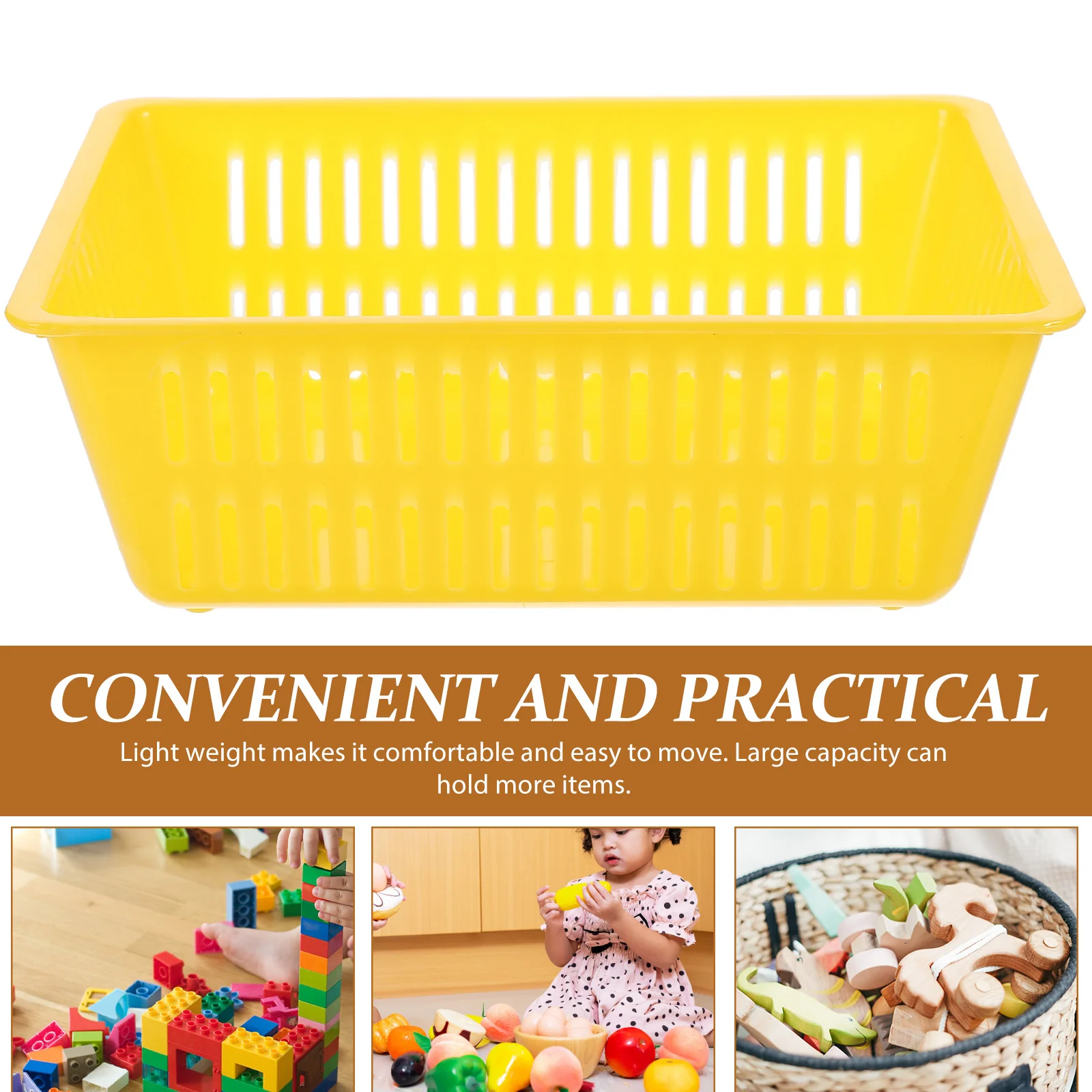 

7Pcs Plastic Coin Storage Baskets Red Decorative Desktop Sundries Organizer Storage Basket for Household Use