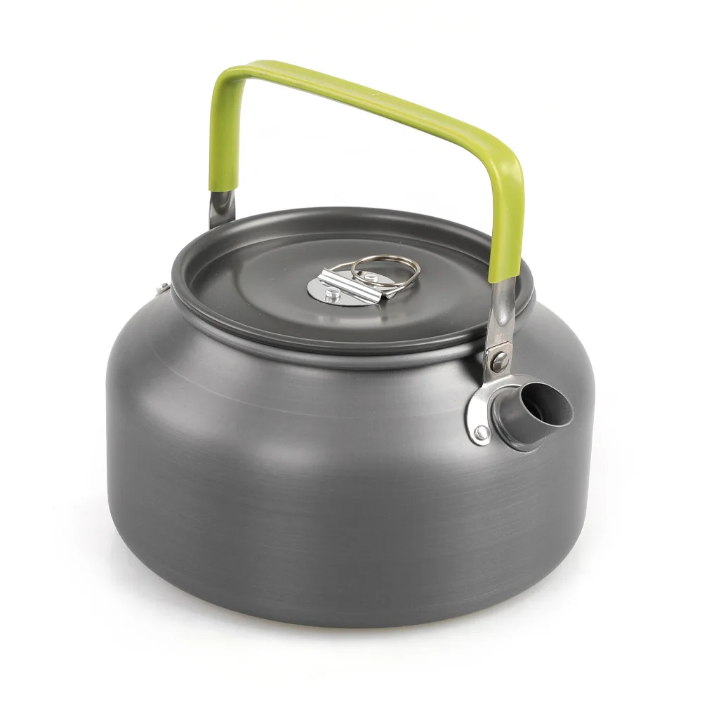 Alloy Camping Cooking Kettle 800ml 1.2L Tea Coffee Pot