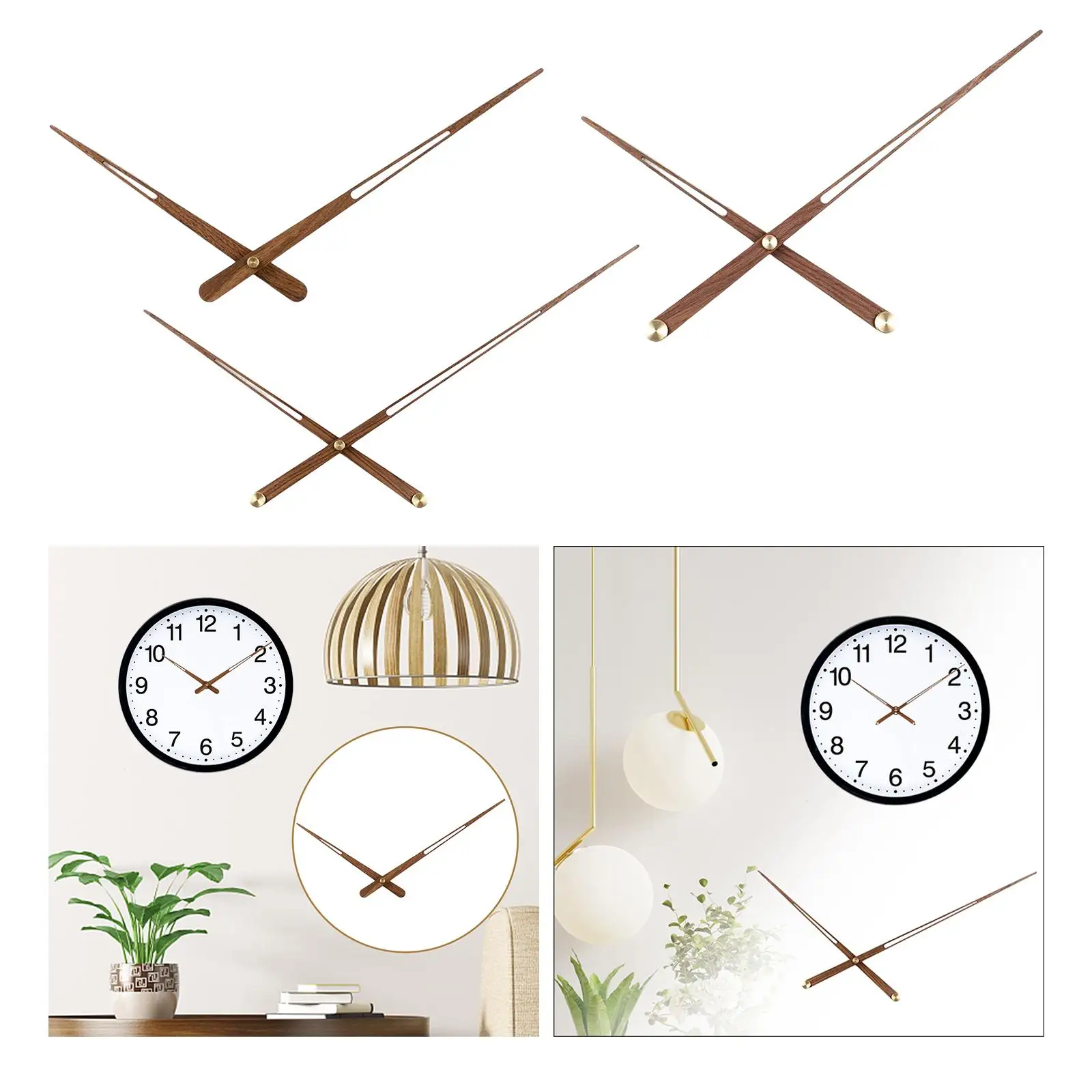 Clock Hands Fittings Durable Replacement Wall Clock Pointer for Mechanism Clock Home