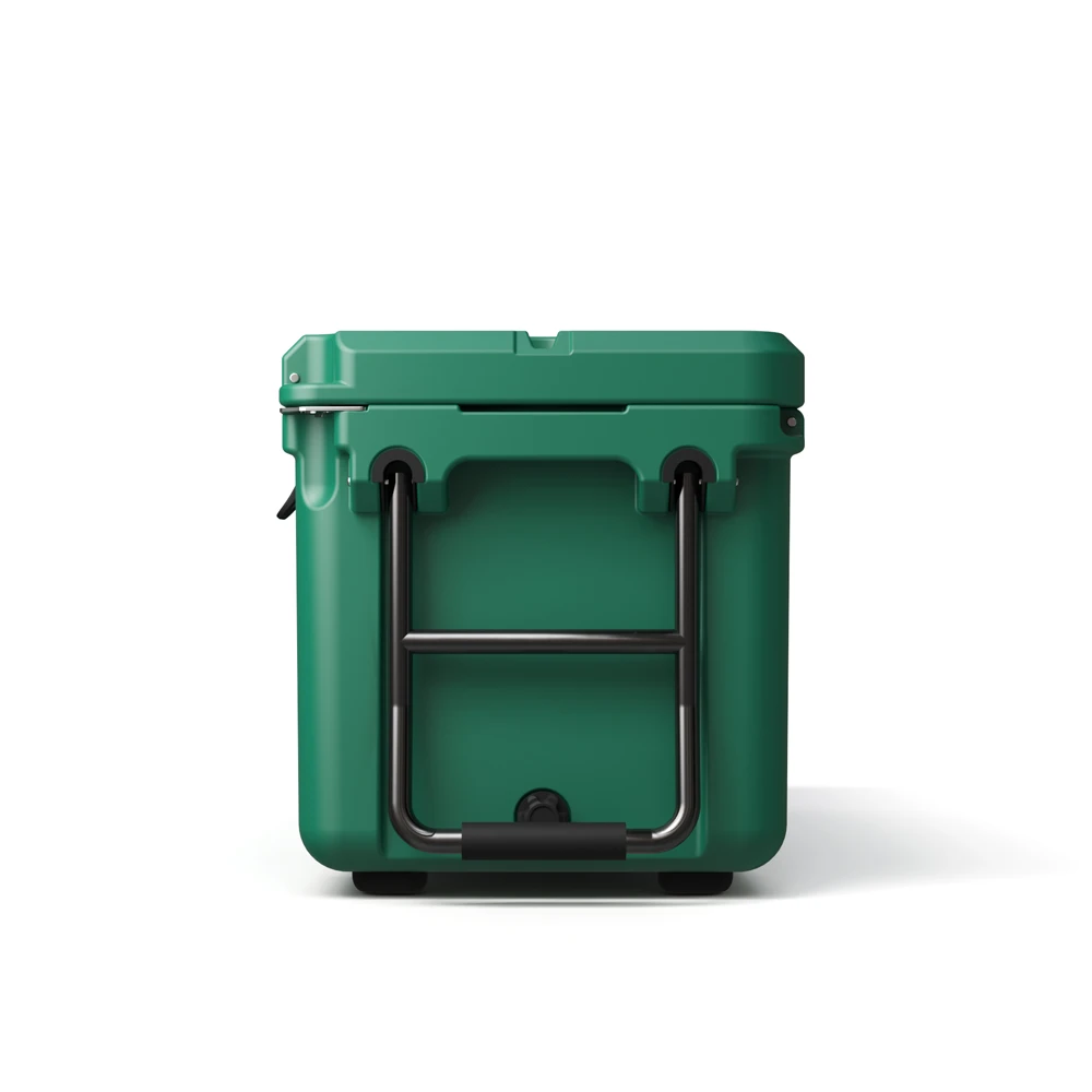 70QT Custom Logo Lunch Insulated Roto Molded Plastic Ice Chest Trolley Cooler Box Outdoor with Wheels for Car Camping view 4
