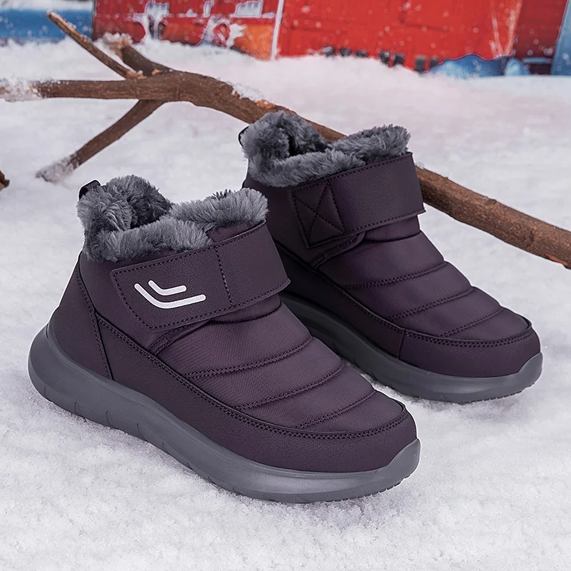 

YRZL Men's Winter Boots Thermal Insulated Waterproof Anti Slip Outdoor Shoes Warm Comfortable Hiking Boots 2025 Outdoor Shoes