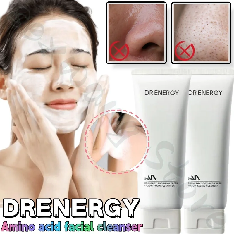 

DRENERGY Amino Acid Facial Cleanser Soothing Oil Control Cleansing Moisturizing Cleansing Shrink Pores Cleansing 100ml