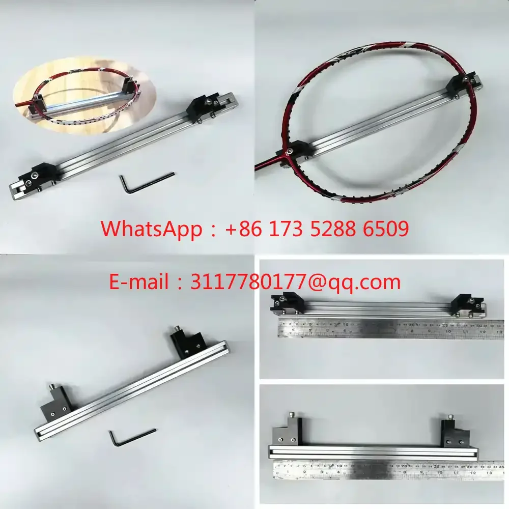 WAP01  Handmade Badminton Racket Frame Thread Machine Portable Stringing Racket System Metal Frame Rack Device Professional