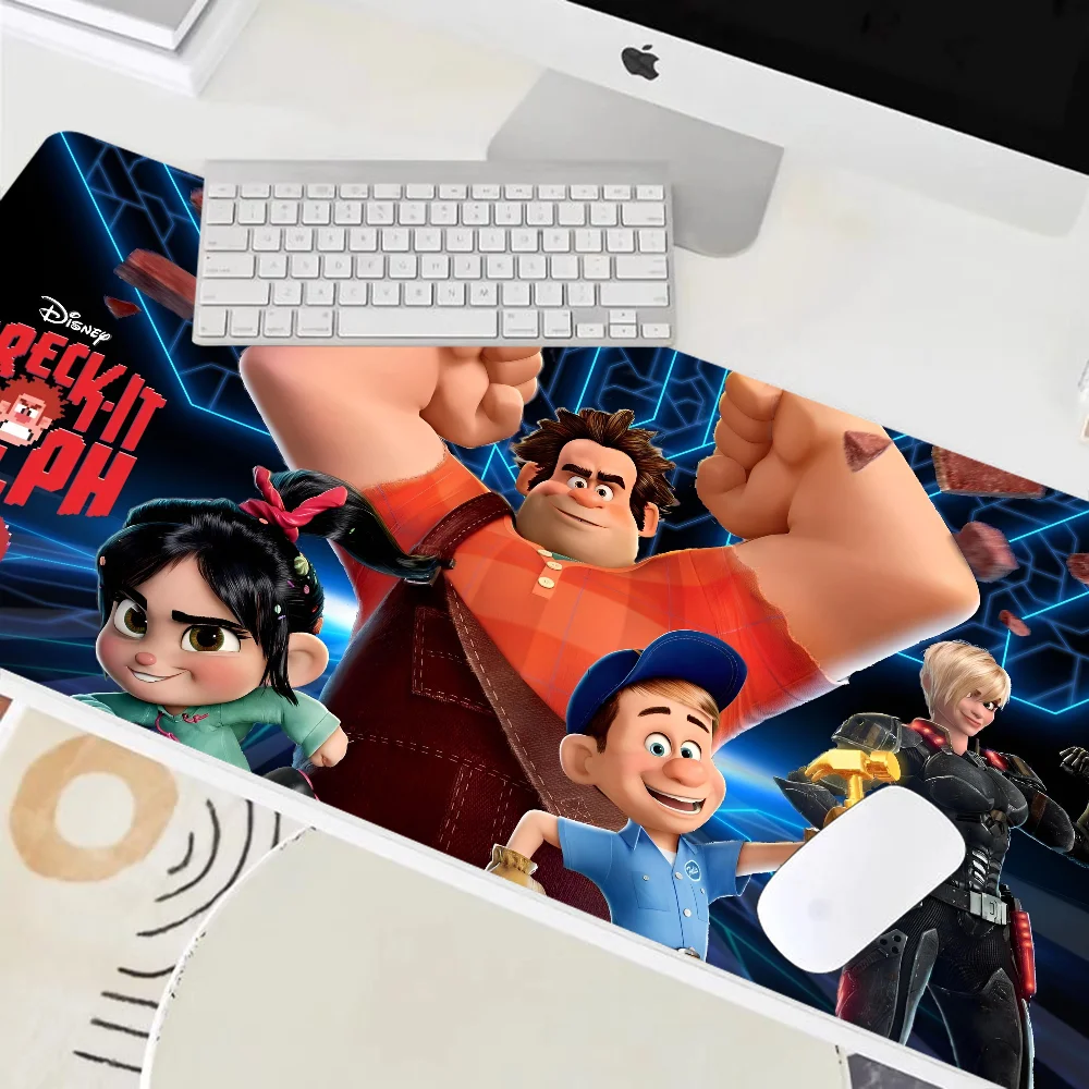 MINISO Disney R-Ralph Breaks The Internet Mousepad Large Keyboard Desk Mat Gaming Mouse Pad LockEdge Non-slip Mat