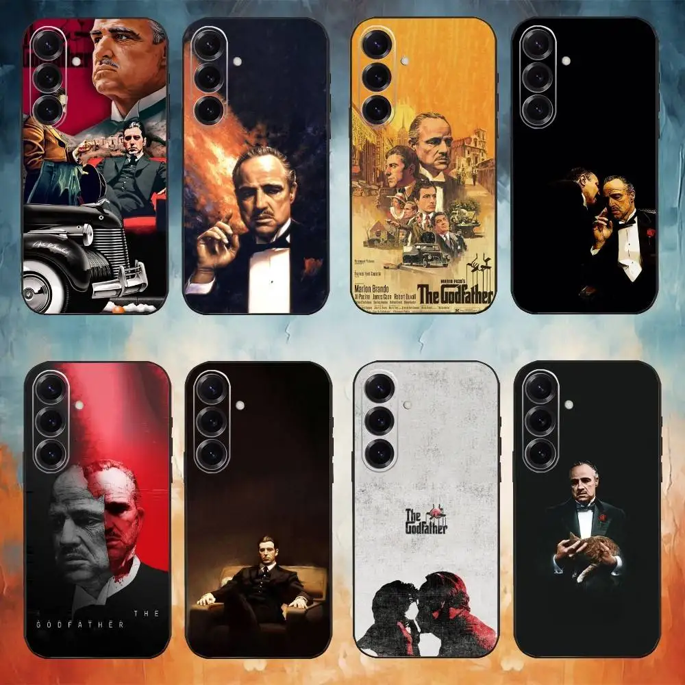 

the godfather Phone Case For Samsung Galaxy A73,A72,A71,A70,A53,A52,A51,Others Soft Black Cover