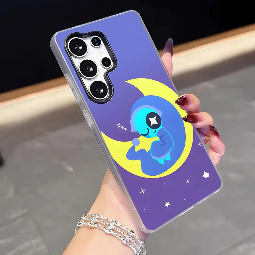 Kpop A-ASTRO Phone Case For Samsung S26 S25 Plus S24 Plus S22 Ultra S23 FE S21 Plus S21 Ultra Jelly Cover