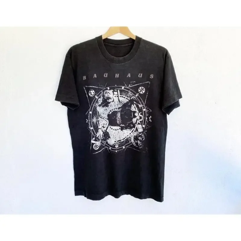 Bauhaus Band Konzert T-Shirt Baumwolle