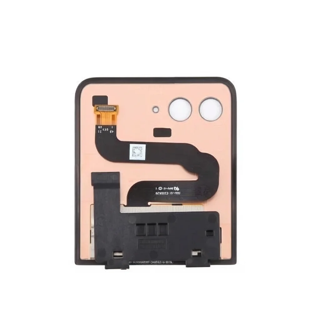 Second External AMOLED For Motorola Razr 50 Ultra LCD For Moto Razr 50 Ultra Display Touch Screen Digitizer Assembly Replacement