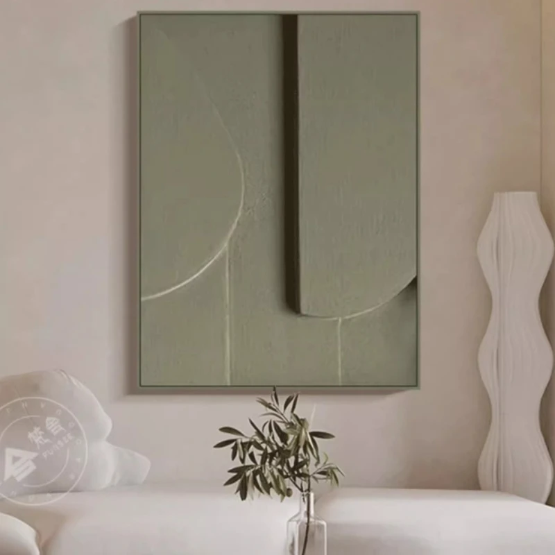 Italian Painting Calligraphy Geometric Abstract Paintings Porch Hanging Living Room Decorative Modern Minimalist Style Household