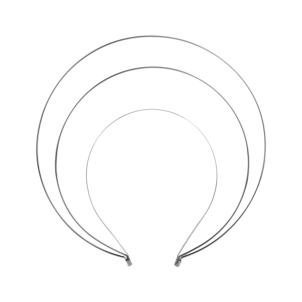 Sylish Hair Hoop Wash Face Headband Multi-layer Metal Band Headpiece Thin Hair Crown Korean Hair Hoop Women DIY Headband