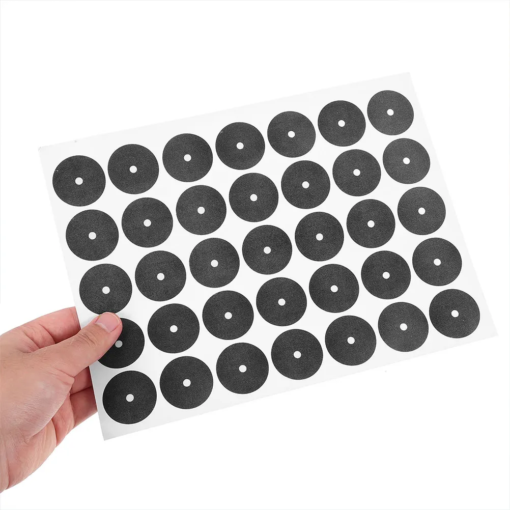 

2 Sheets Pool Stickers Table Billiards Accessory Spot Mending Patches Paper Parts Repairing