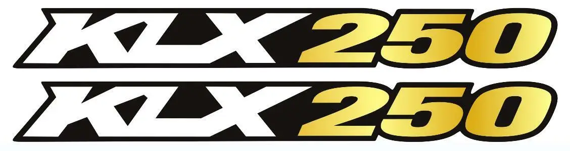 Para KAWASAKI KLX KLX250 KLX250S KLX250SF 1994-2022 pegatinas basculantes calcomanías rayas pegatina raya