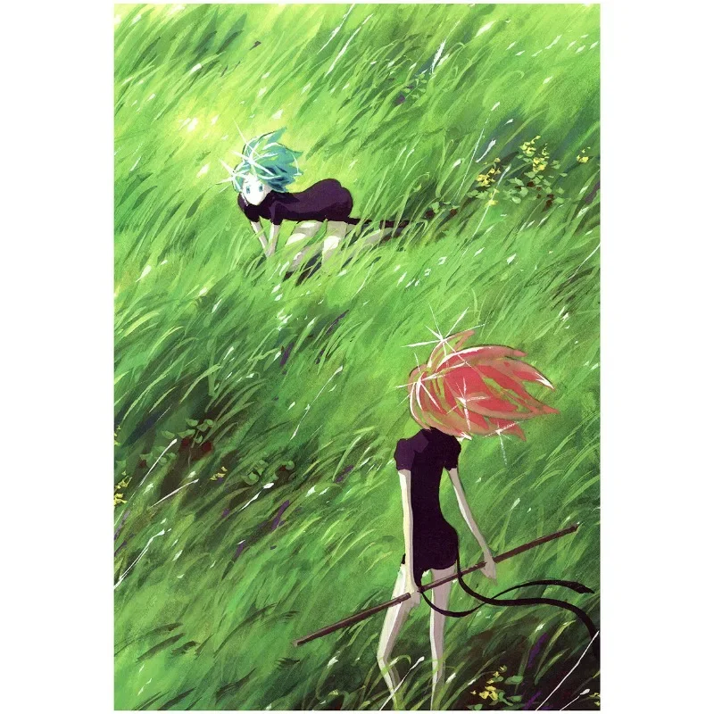 Land of The Lustrous Art Book Artwork Haruko Ichikawa Illustration Setting Collection Storyboard Line Art Phosphophyllite