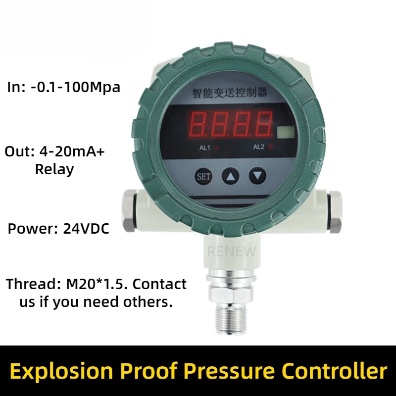 

Intelligent Pressure Controller Electronic Explosion Proof With Display