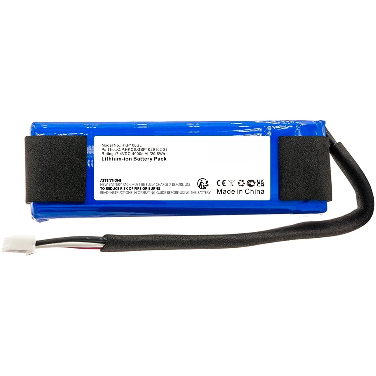 4000mah Battery For Harman/Kardon Go Play Go Play Mini GO+ Play CP-HK06 GSP1029102 01