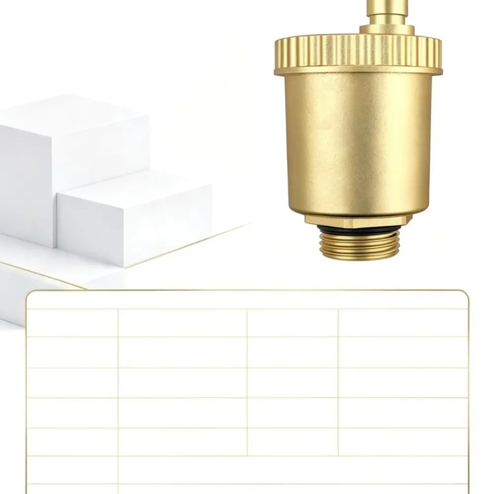 Automatic Vent Valve For Heating Radiator Solar Water Heater Pipe System Air Release Exhaust Maintenance