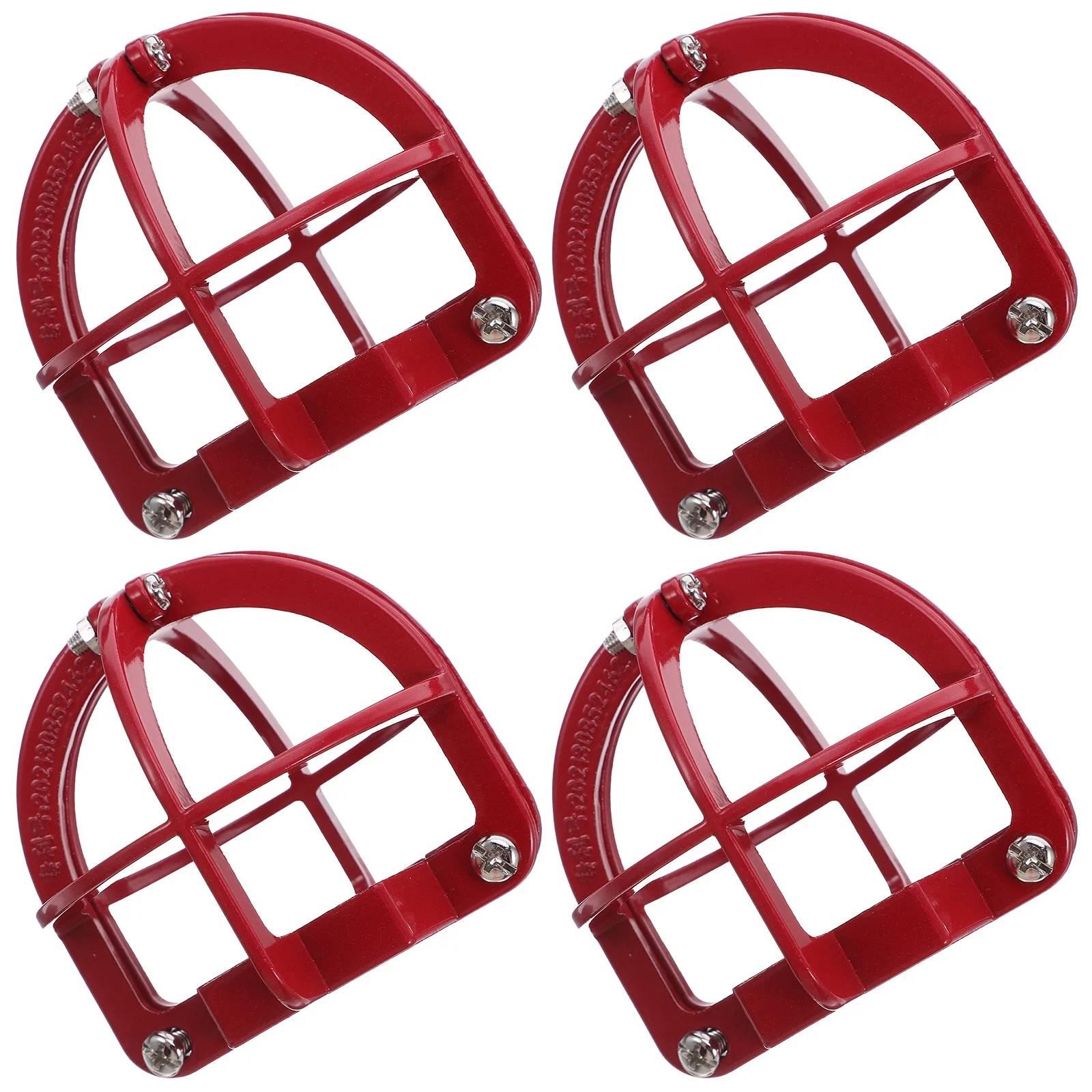 4 قطعة غطاء رأس الرش الحريق دائم سبائك الألومنيوم الرش الحرس غطاء رأس واقي غير قابل للإزالة للصناعة السكنية