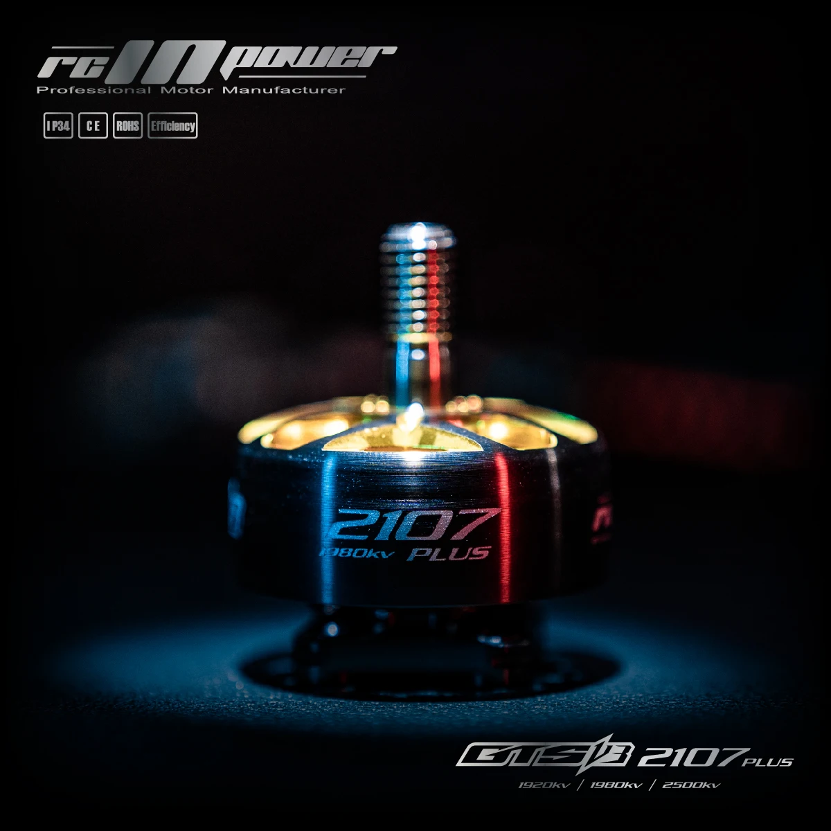 Rcinpower GTS V3 2107 plus 1980KV 2080KV 2480KV 4-6s Brushless Motor For RC FPV Racing Drone Models Spare Parts