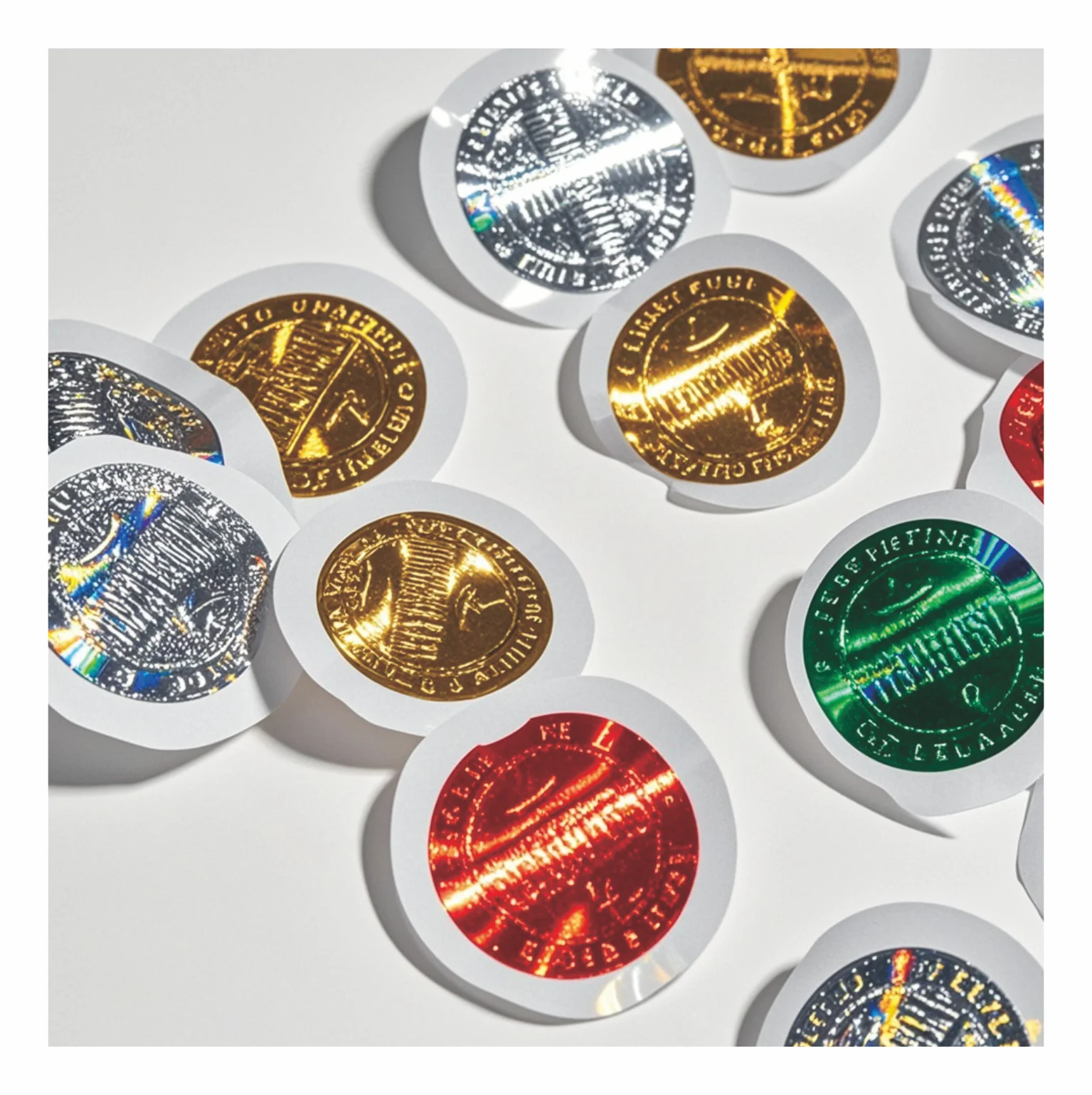 Hot Selling Perforation Hologram Label With Target Crack Point Anti-Counterfeiting Label With CE Certificate