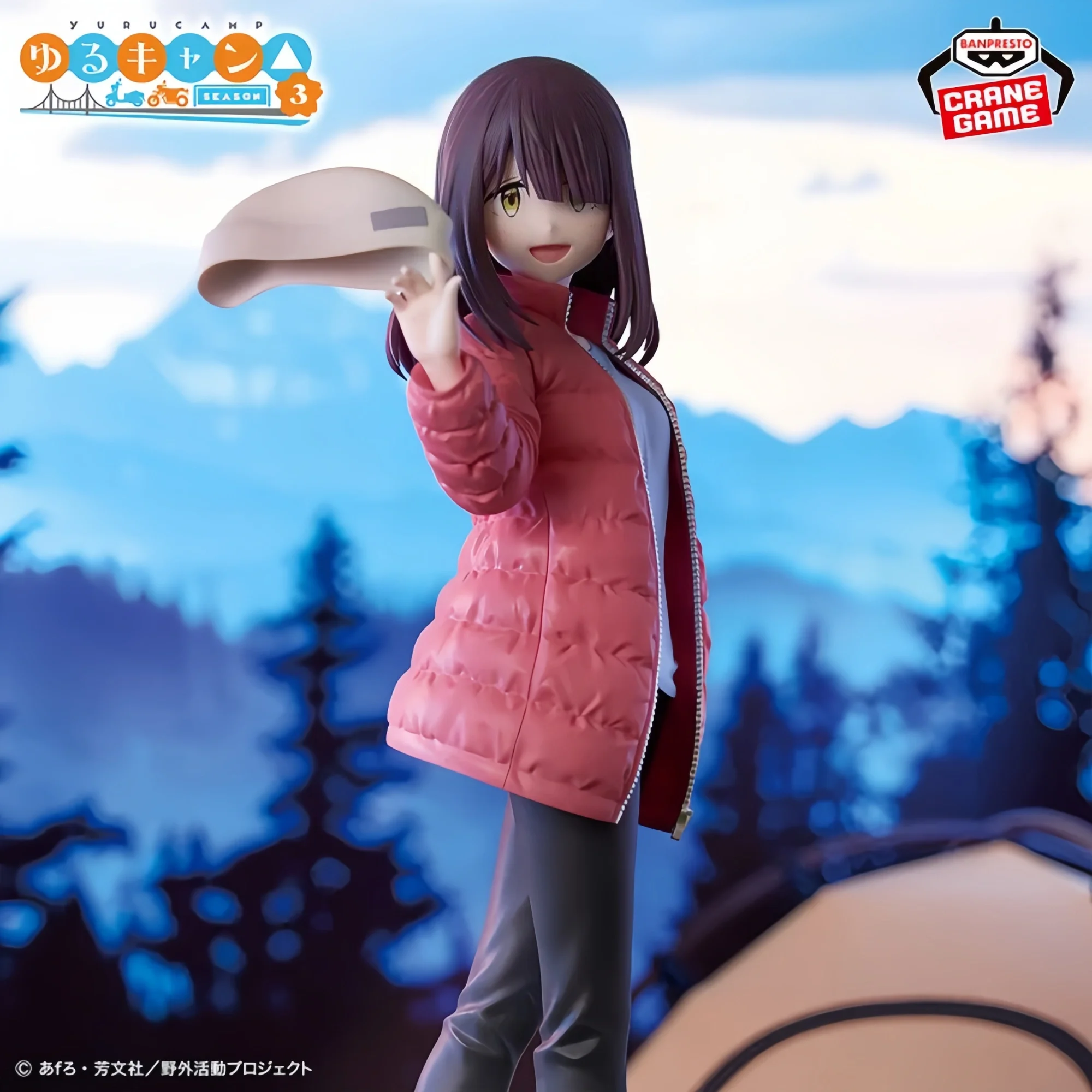 

Bandai Spirits Original Yuru Camp Season 3 Toki Ayano Figure Anime Cartoon Garage Kit Model Decoration Gifts