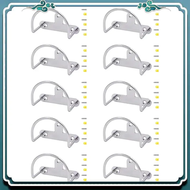 

A65G-10PCS U-образный держатель для инструментов для чистки бассейна, скиммеры и сетки для бассейна, набор для обслуживания бассейна