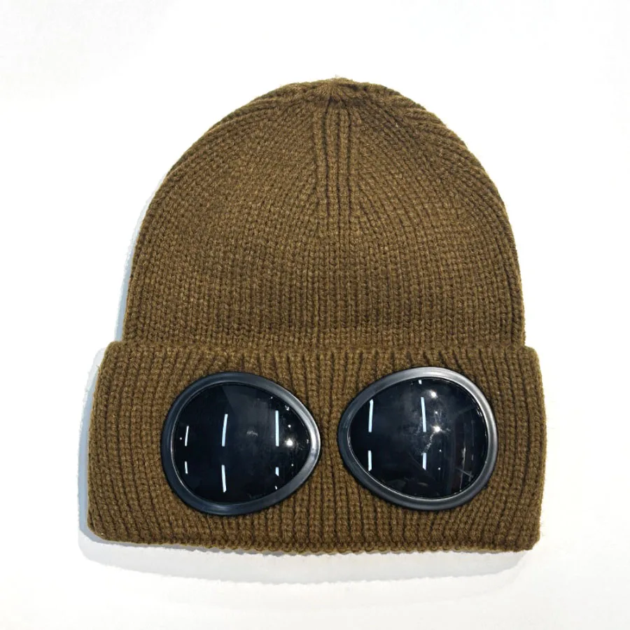 New Winter Warm Beanie Hats Women Men Winter Windproof Glasses Knitted Ski Mask Cap Outdoor Ear Protection Sports Cold Hat, image 7