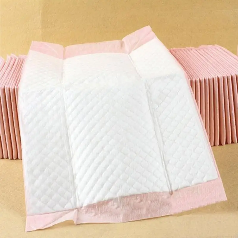 Baby Soft Sheet Urine Changing Pads Pink Disposable Infant Bedding Diaper Cover P31B