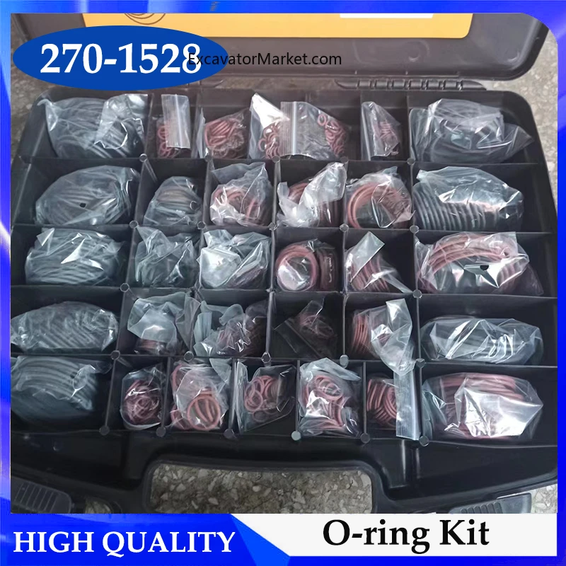 For Caterpillar Cat Machine Excavator Construction Machinery Parts Seal Kits O Ring Kit 270-1528 2701528 O-Ring Seal Kit