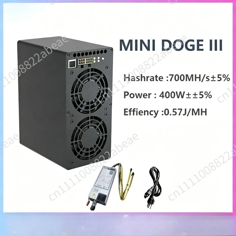 3 Майнер |   700MH/s 400W Двойная майнинг-система для LTC и Dogecoin |   В комплекте блок питания и кабель питания