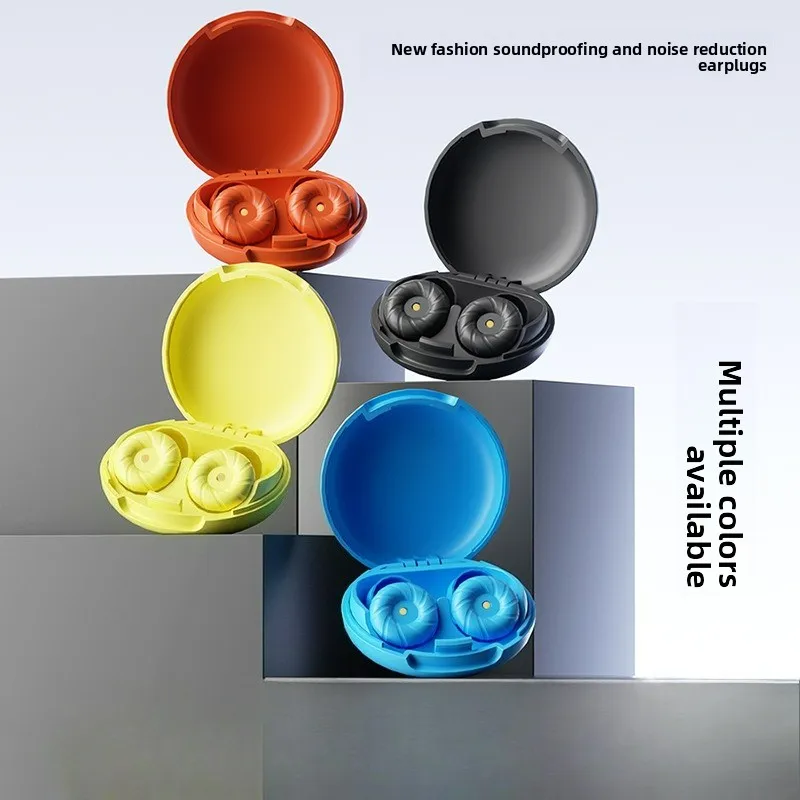 New Product Noise Reduction Sound Isolation Sleep Noise Earplugs Silicone Anti-noise Anti-noise Noise Reduction Earplugs