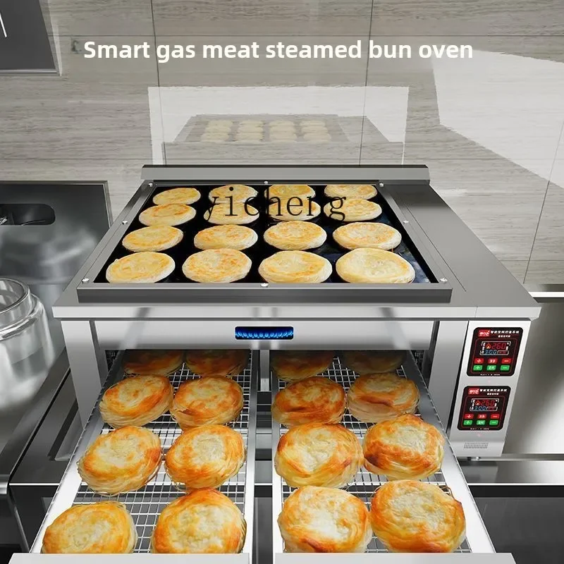 Zz commerciale intelligente roujiamo forno a gas scones a temperatura costante stufa stalla biscotti