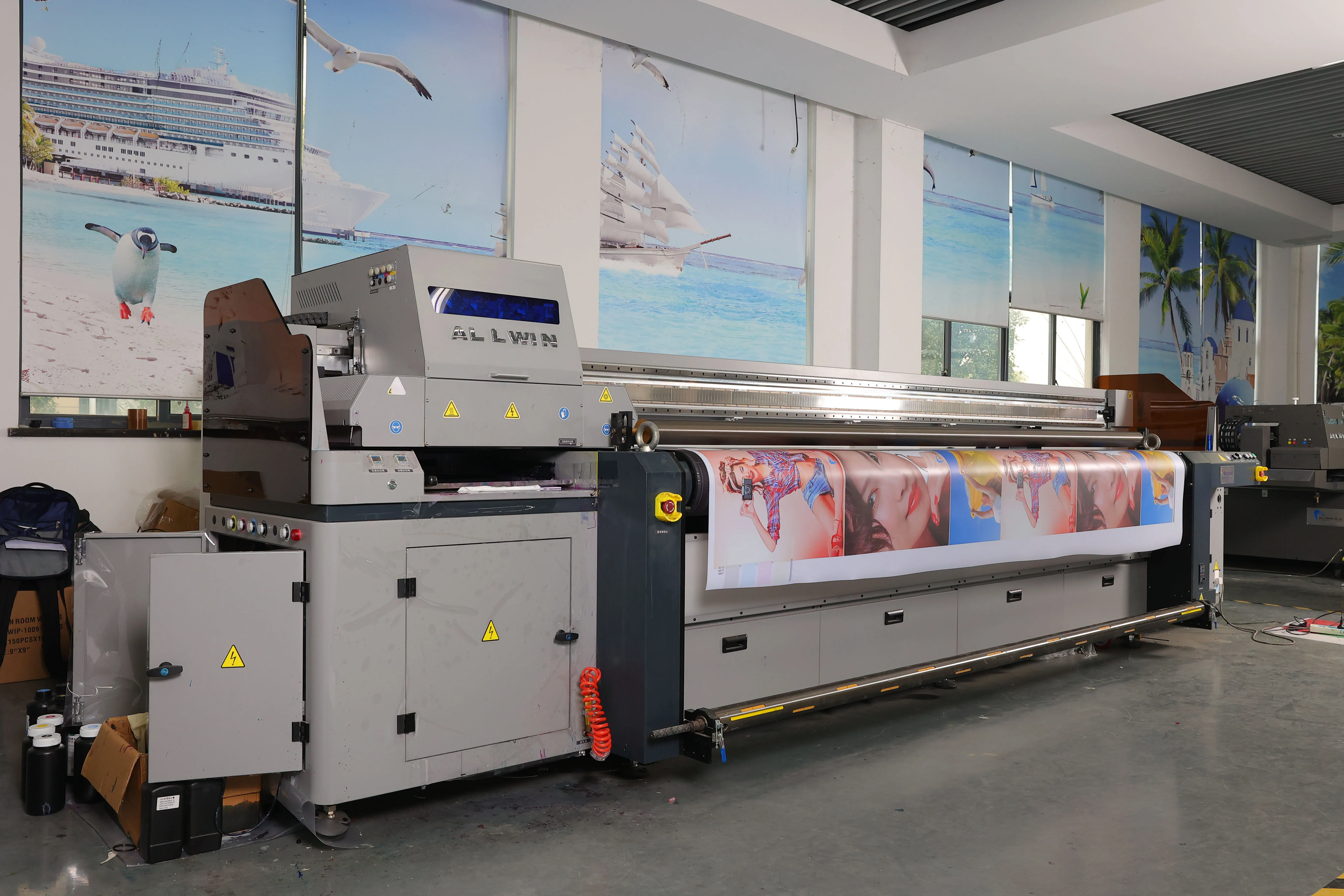 Китай УФ-принтер, широкоформат – обзор и цена Large Format Sublimation Printer