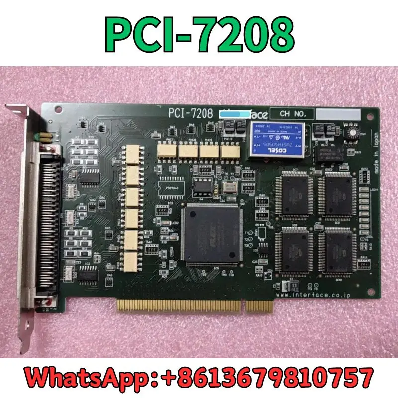 

Used Program board PCI-7208 test OK Fast Shipping