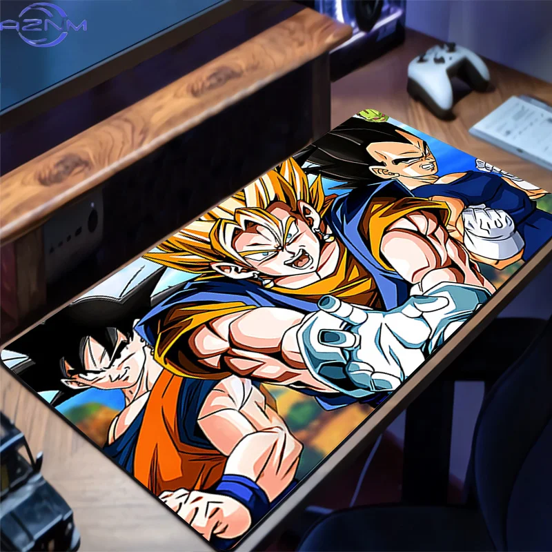 Mouse Pad Dragon Ball Anime Anime Gamer Gaming Accessories Varmilo Keyboard PC Computer Desk Mat XXL Carpet Mousepad