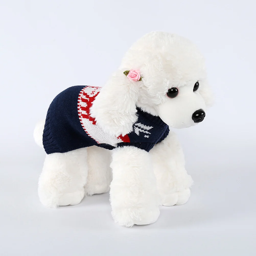 

Clothes for Pets Daily Use Christmas Puppy Costume Cats Acrylic Dog Sweater Xmas