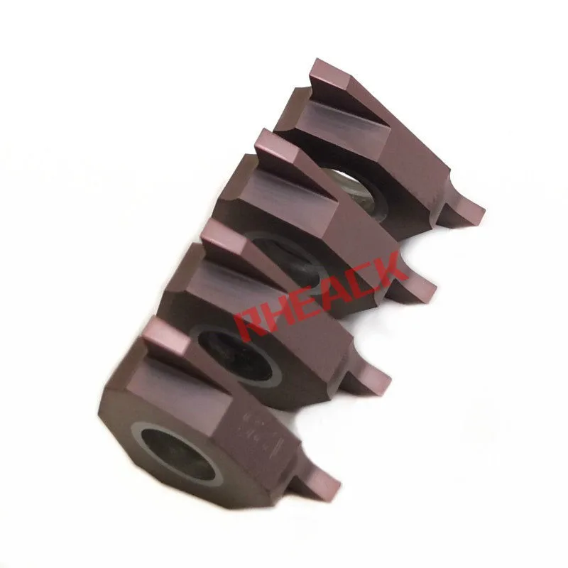 (10 pieces) Vertical-mounted shallow groove blade TGF32R050/100/150/200/250/300 stainless steel external spring groove knife