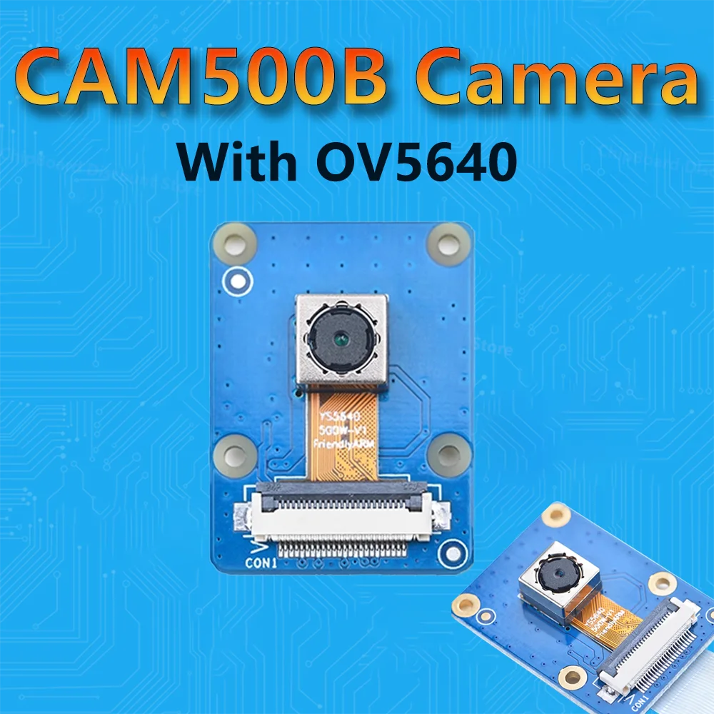 

Модуль камеры Nano Pi CAM500B 5MP 1080P с чипом OV5640, высокое разрешение, 2592x1944 поддержка AFC AWB AEC 720P, 24-контактный FPC