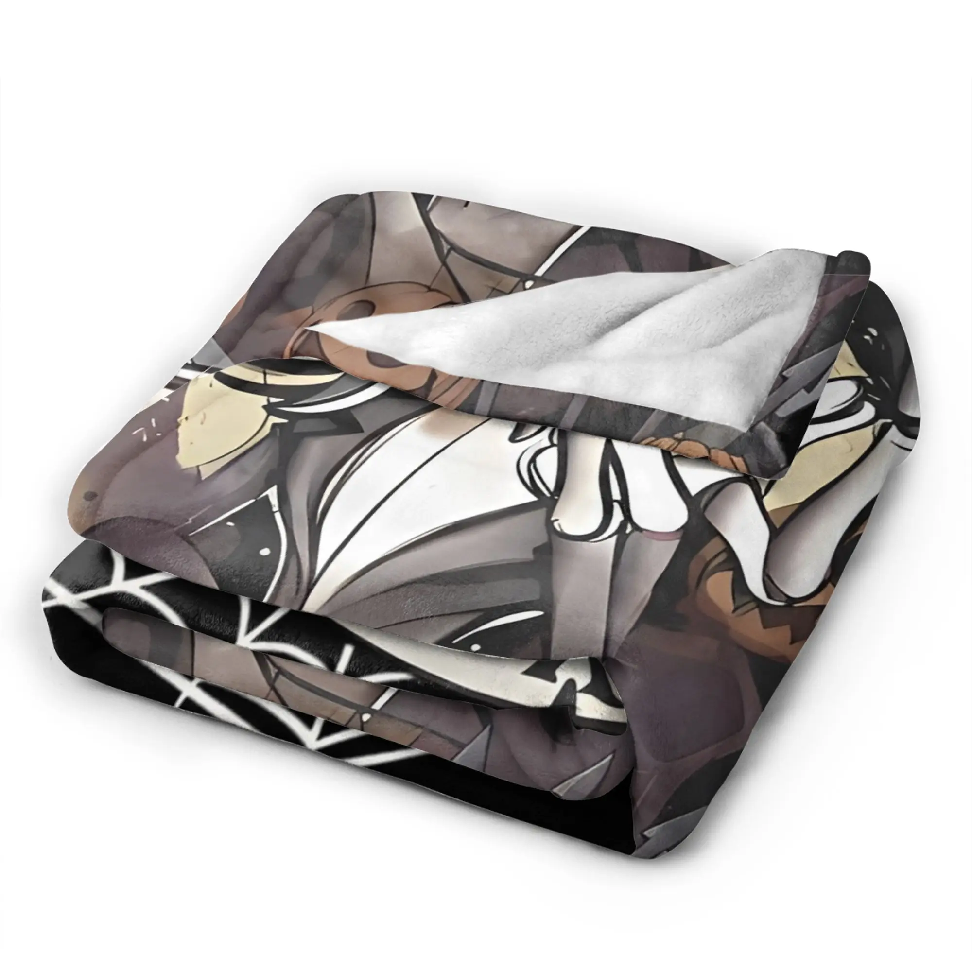 كابوس قبل عيد الميلاد بطانية متعددة الأحجام دافئة مريحة رقيق رمي البطانيات للأريكة والأريكة والسرير #4