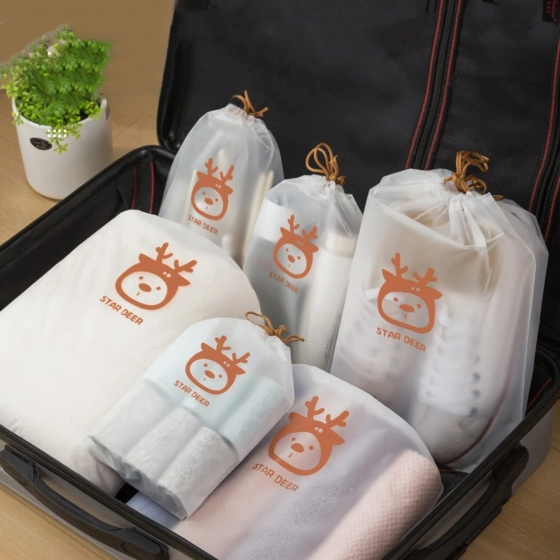 10-teilige Schuhtasche, Schuhaufbewahrungstasche, separater Reisegepäcktasche, staubdichte und feuchtigkeitsbeständige Bündeltasche
