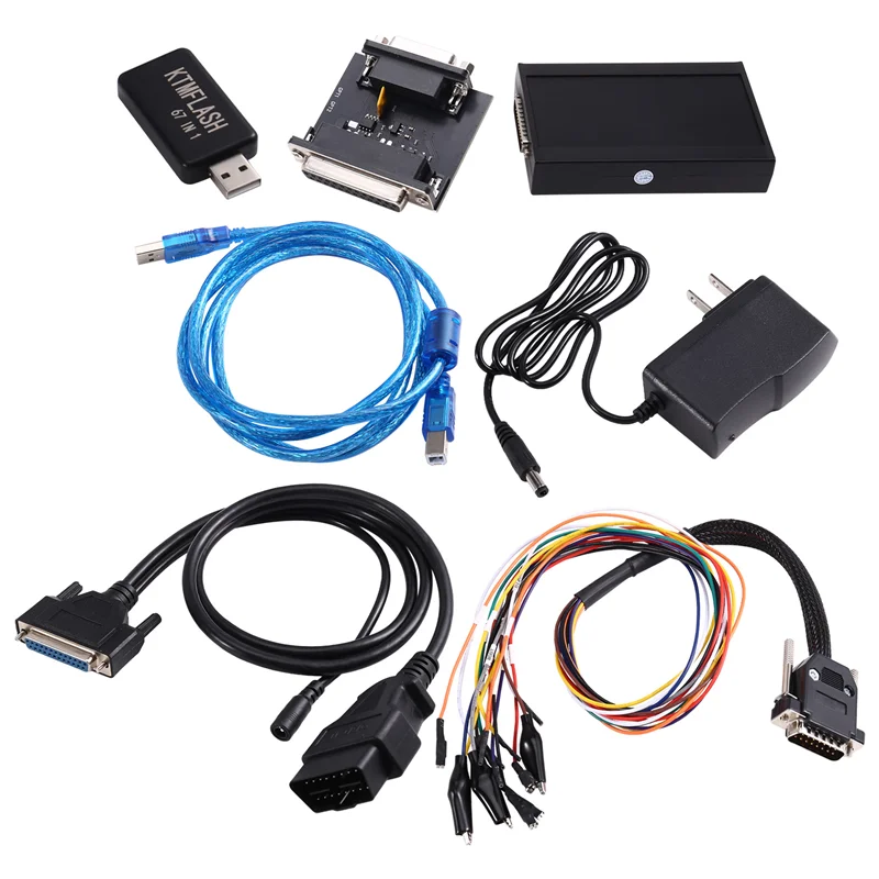 

A73X-автомобильный программатор ECU, инструмент для чтения и записи ECU 67 в 1, USB-ключ V1.20-67, инструмент PCM FLASH, вилка стандарта США