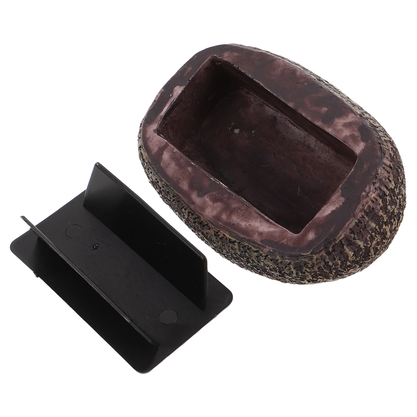 

Hider Garden Outdoor Stone Shaped Hidden Holder Realistic Resin Rock Fake Storage Box Decorative Creative Porch Flower Bed Patio