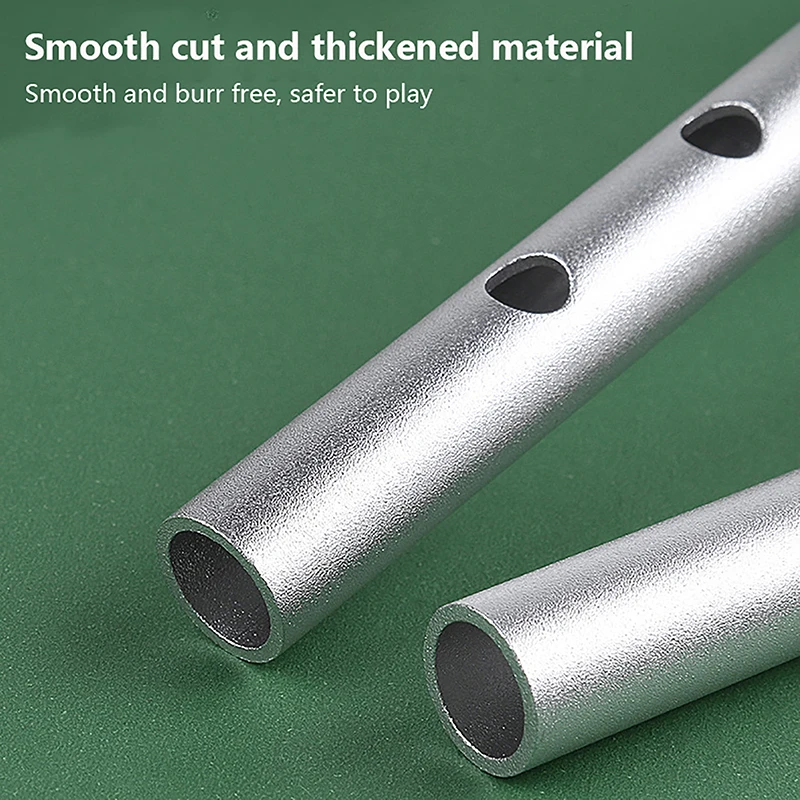1Pc 6 Hole Flute C/D Key Irish Whistle Ireland Tin Penny Whistle Metal Flute Instrument Musical Beginners Accessories