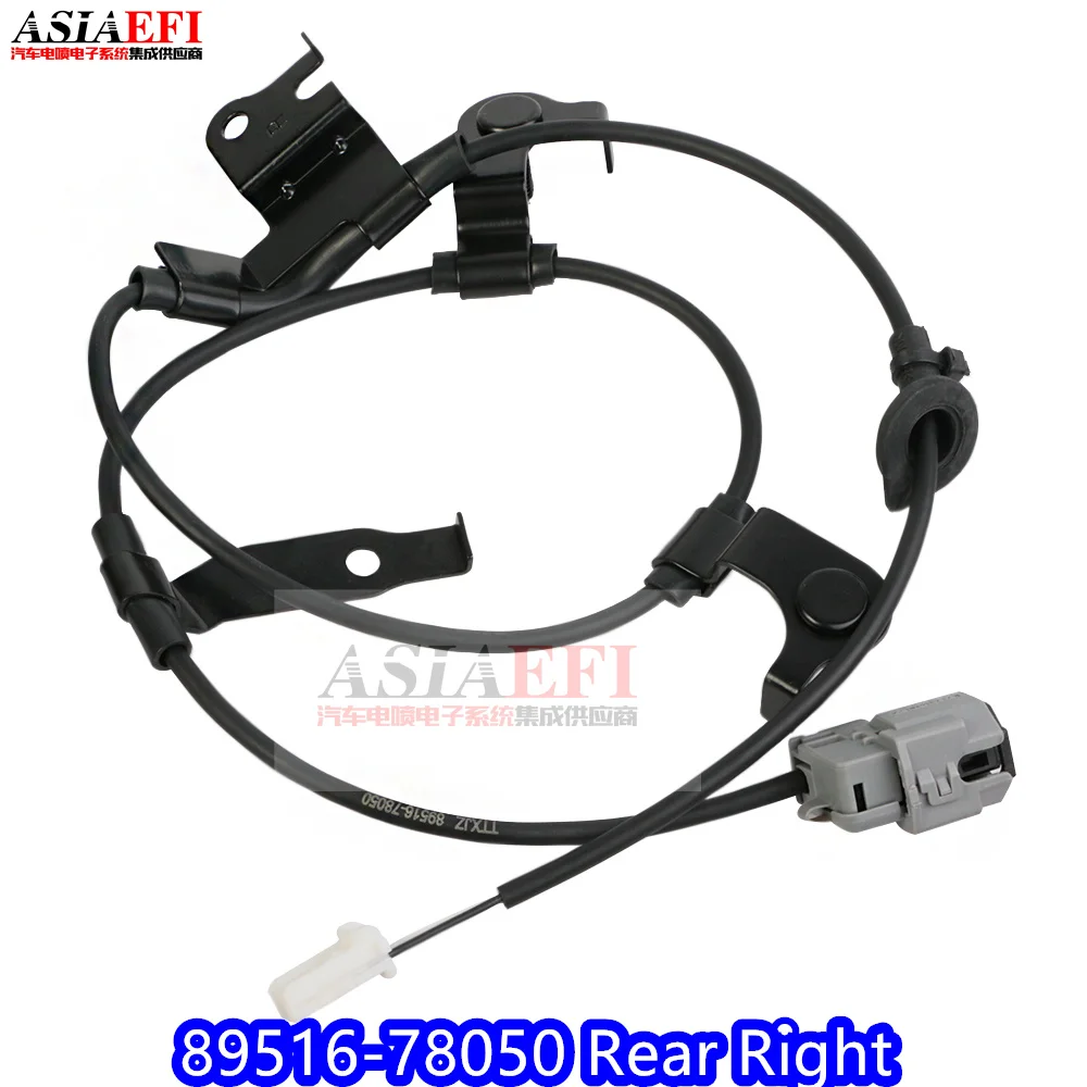 

ASIAEFI высокое качество 89516-78050 задний правый датчик ABS скорости колеса для Lexus NX300h Toyota Harrier RAV4 Vanguard 8951678050
