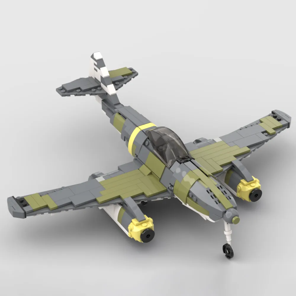

MOC-154902 The World's First Operational Jet-powered Fighter Aircraft 1100 Parts