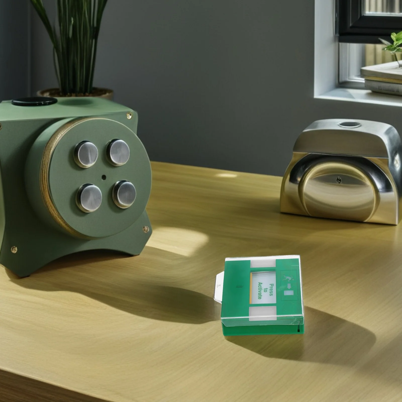 Alarm Switch Manual Reset Protective Cover Durable For Industrial Machinery Safety Shutdown Emergency Stop Push Button