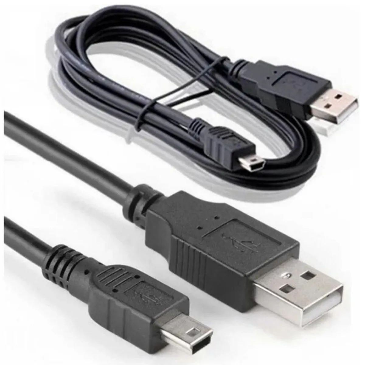 20-50 قطعة USB 2.0 إلى USB صغير 5Pin شاحن بيانات سريع الطاقة V3 كابلات ل MP3 4 جهاز تسجيل فيديو رقمي للسيارات GPS TV PS3 HDD صندوق محرك الأقراص الصلبة المحمول