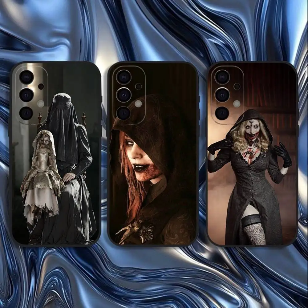 

Чехол для телефона Game R-Resident E-Evil Village для Samsung S25, S24, S21, S22, S23, S30, Ultra, S20, Plus, Fe, Lite, 5G, черный чехол