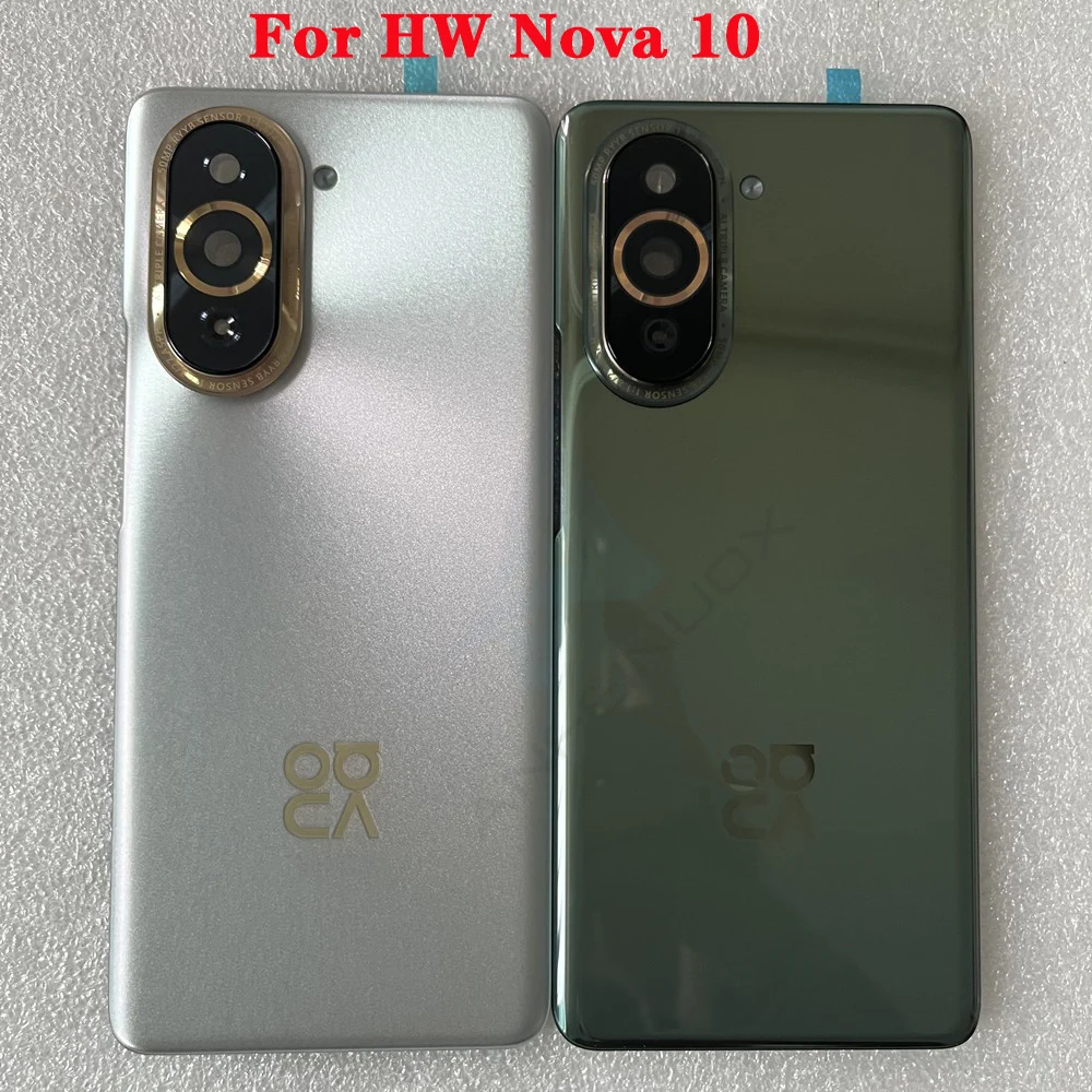 Nuovo per HW Nova 10 custodia in ceramica coperchio della batteria per Nova 10 pezzi di ricambio coperchio posteriore alloggiamento della porta +