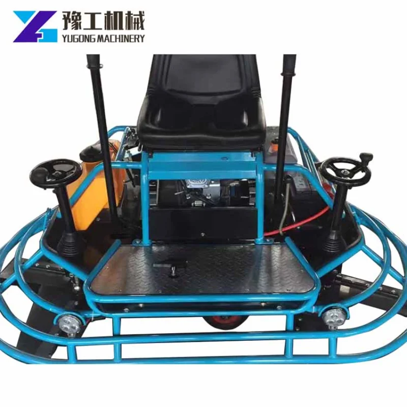 YG Power Trowel Gearbox Smooth Concrete Helicopter Pavement Equipment Power Trowel Machine 60CM 100CM 120CM Concrete Tools Price